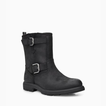 UGG Biltmore Moto - Snøreboots Herre - Svart (NO-O782)